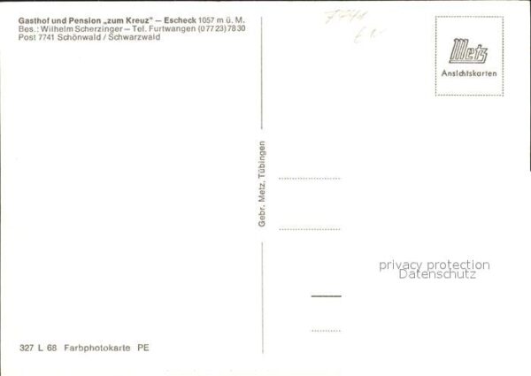 Escheck Gasthaus Pension Zum Kreuz – Bild 2