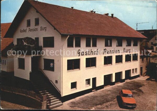 Aasen Gasthaus Pension Burg