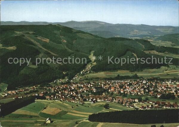 Neustadt Titisee Fliegeraufnahme