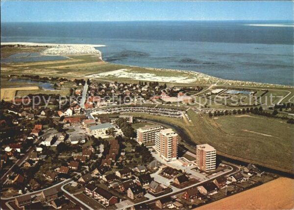 Horumersiel Fliegeraufnahme Nordsee
