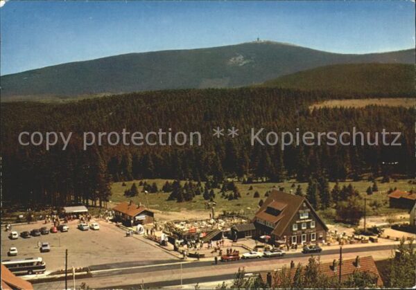 Torfhaus Harz Fliegeraufnahme Sporthotel Brockenblick