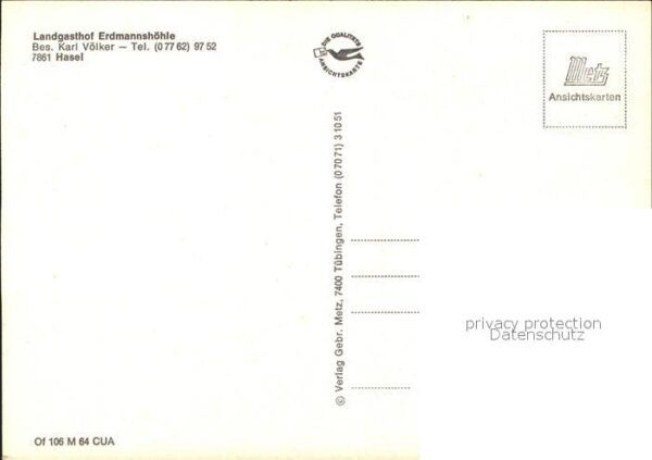 Hasel Gasthaus Erdmannshöhle – Bild 2