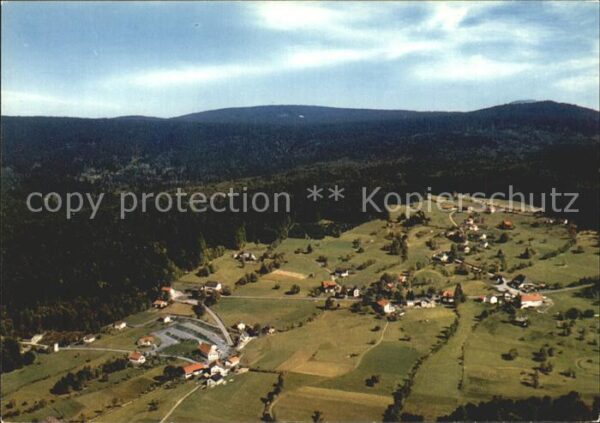Waldhaeuser Neuschoenau Fliegeraufnahme Hotel Gasthaus Lusen