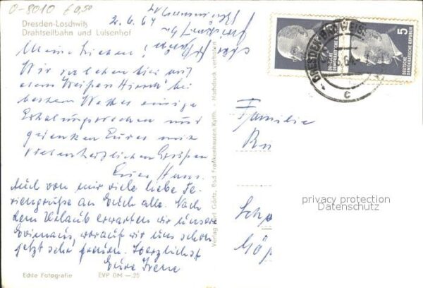 Loschwitz Drahtseilbahn und Luisenthal – Bild 2