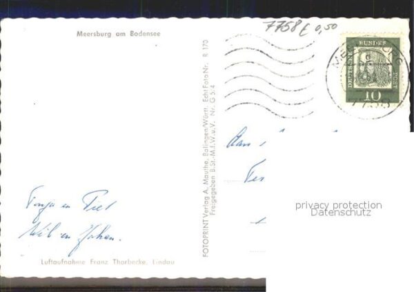 Meersburg Bodensee Fliegeraufnahme – Bild 2
