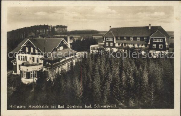 Bad Duerrheim Heilstätte Hirschhalde