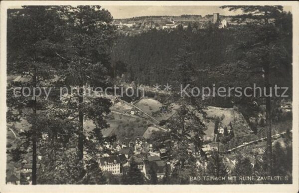 Bad Teinach-Zavelstein Ruine Zavelstein