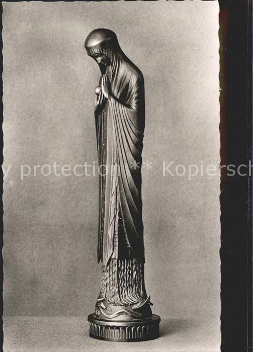 Beuron Donautal Beuroner Schule Madonna mit Kugel