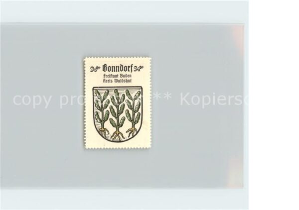 Bonndorf Schwarzwald Werbemarke