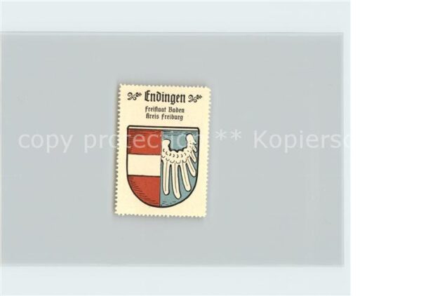 Endingen Kaiserstuhl Werbemarke Wappen