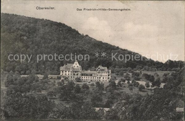 Oberweiler Badenweiler Friedrich Hilda Genesungsheim