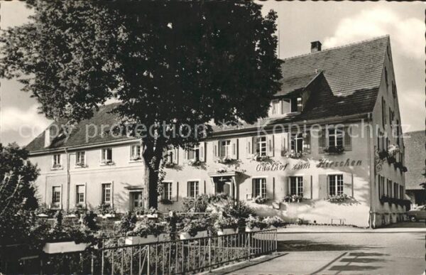 Glottertal Gasthaus Pension Zum Hirschen