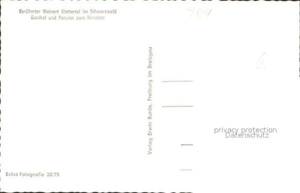 Glottertal Gasthaus Pension Zum Hirschen – Bild 2