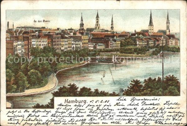 Hamburg An der Alster