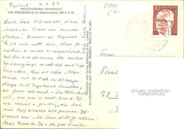 Koenigsfeld Schwarzwald Fliegeraufnahme – Bild 2