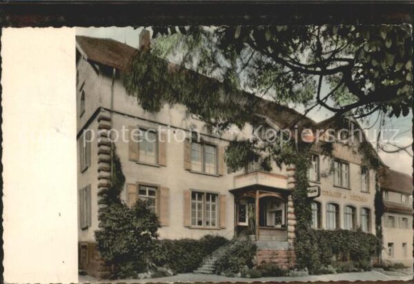 Roetenbach Baden Gasthaus Pension Zum Rössle