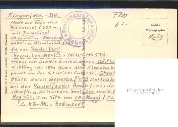 Hohentwiel Fliegeraufnahme – Bild 2