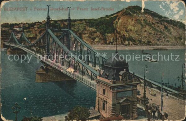 Budapest Franz Josef Brücke