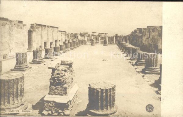 Pompei Basilica Ruinen Antike Stätte