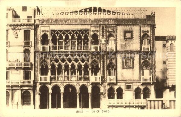 Venise Venezia Ca' d_Oro Palast