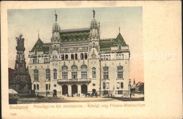 Budapest Königliches Finanzministerium