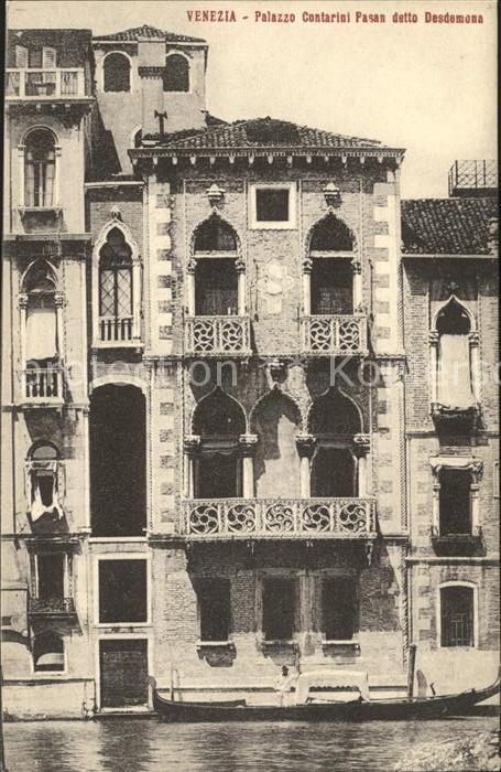 Venezia Venedig Palazzo Contarini Fasan detto Desdemona