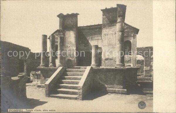 Pompei Tempio di Iside Ruinen Antike Stätte