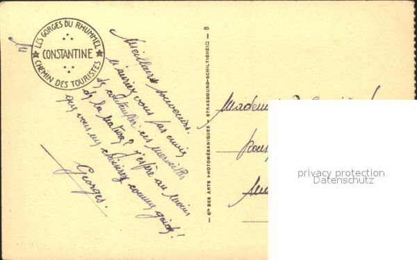 Constantine Algerien Gorges du Rhumel et la Grande Arche du – Bild 2