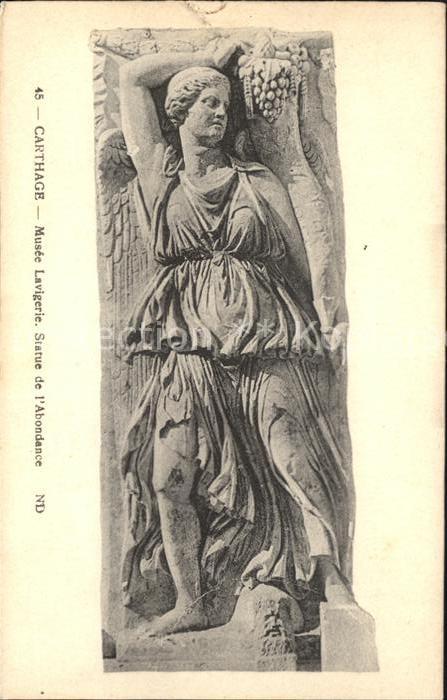 Carthage Karthago Musee Lavigerie Statue de l'Abondance