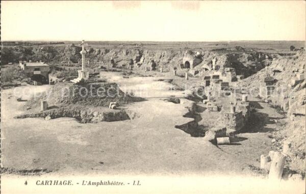 Carthage Karthago Amphitheatre Ruinen Antike Stätte