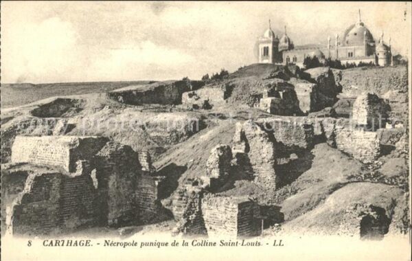 Carthage Karthago Necropole punique de la Colline Saint L