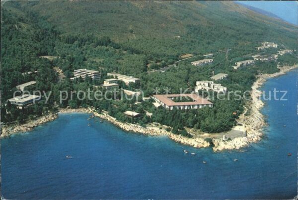 Rabac Kroatien Fliegeraufnahme