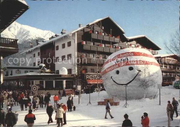 Seefeld Tirol Hotel Post Ortspartie Wintersportplatz