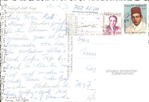 Casablanca Port Bateau Segelboote – Bild 2