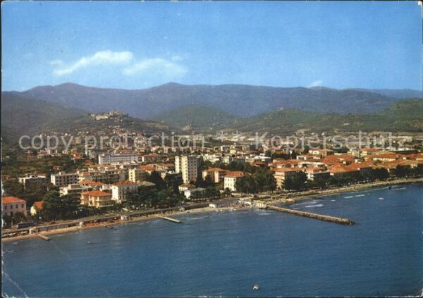 Diano Marina Veduta dall aereo Riviera dei Fiori