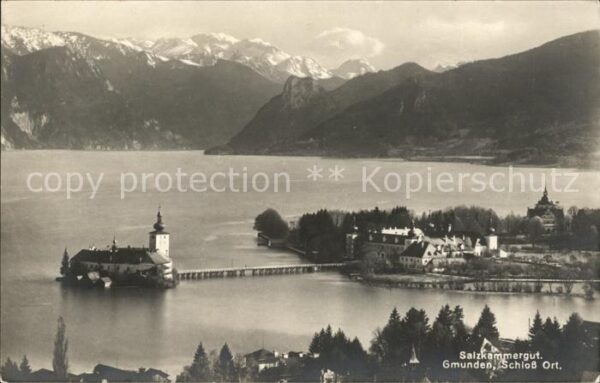Gmunden Salzkammergut Schloss Ort