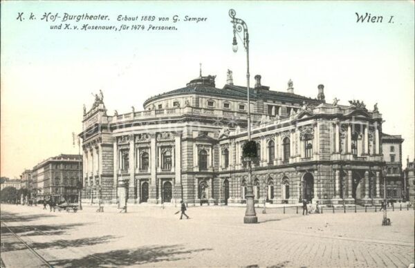 Wien KK Hof Burgtheater