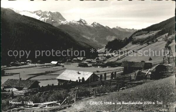 Gerlos mit Brandbergkolm