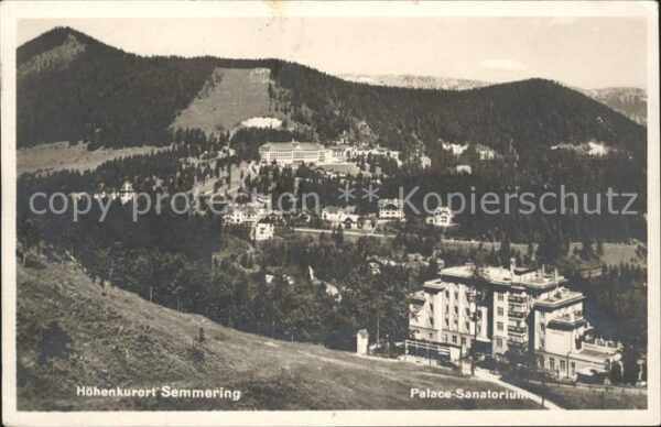 Semmering Niederoesterreich Palace Sanatorium