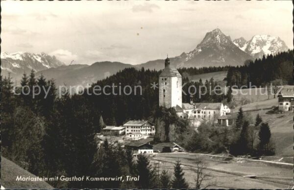 Mariastein Tirol mit Gasthof Kammerwirt