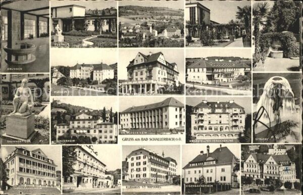 Bad Schallerbach Bauwerke Sehenswürdigkeiten Orts und Te