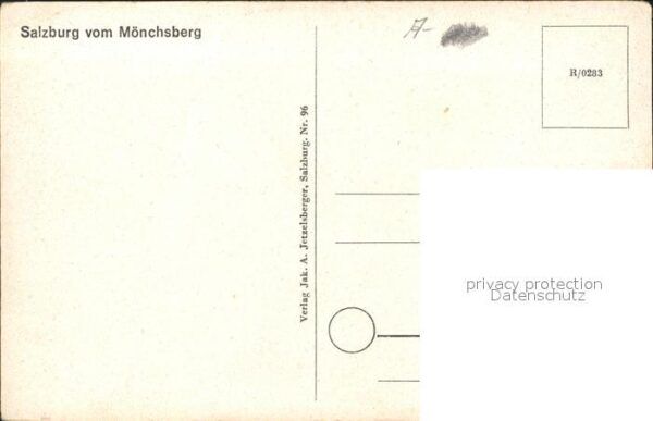 Salzburg Oesterreich Kirche und Schloss – Bild 2