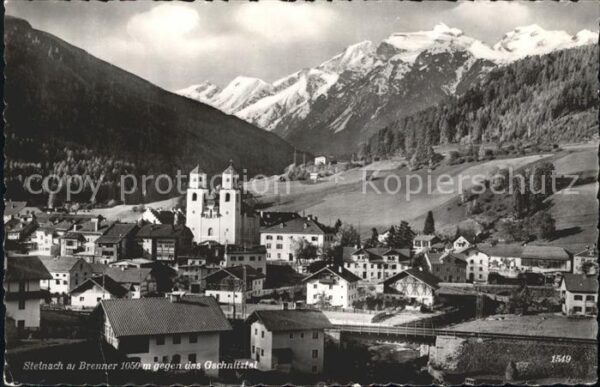 Steinach Brenner Tirol mit Gschnitztal