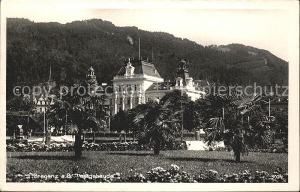 Bregenz Vorarlberg Postgebäude