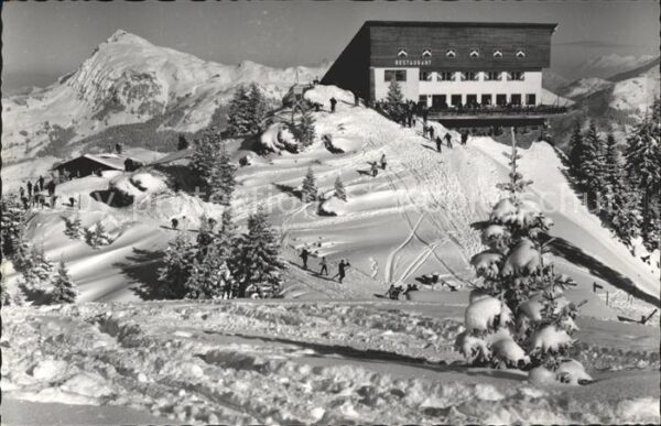 Kitzbuehel Tirol Bergrestaurant Hahnenkamm