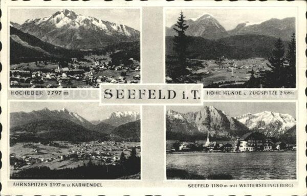Seefeld Tirol Hocheder Hohe Munde Ahrnspitzen Karwend