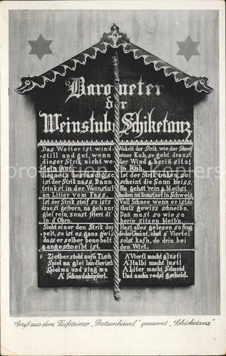 Kufstein Tirol Kufsteiner Batzenhäusl Barometer der We