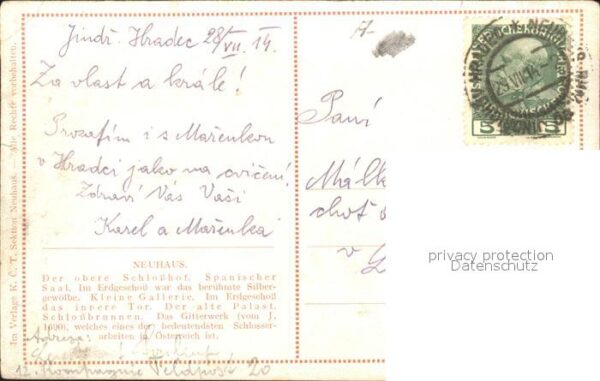 Neuhaus Donau Oberer Schlosshof – Bild 2