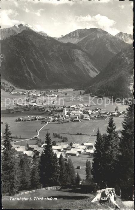 Tannheim Tirol Totalansicht