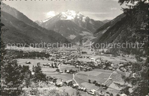 Mayrhofen Zillertal mit Grünberg